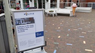 Explosies reisbureau en ijssalon Den Haag bij Team West