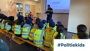 Politiekids in actie tegen woninginbraken in de wijk Vrederust