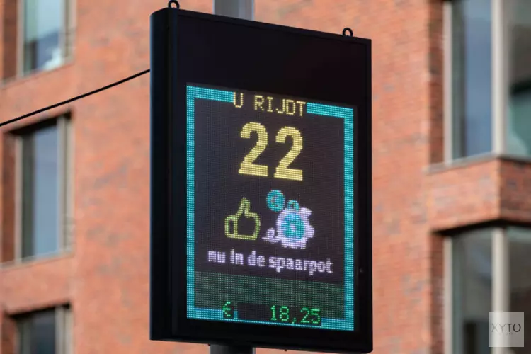 Snelheidsmeter met spaarsysteem beloont goed rijgedrag