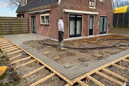 Betonvloer storten
