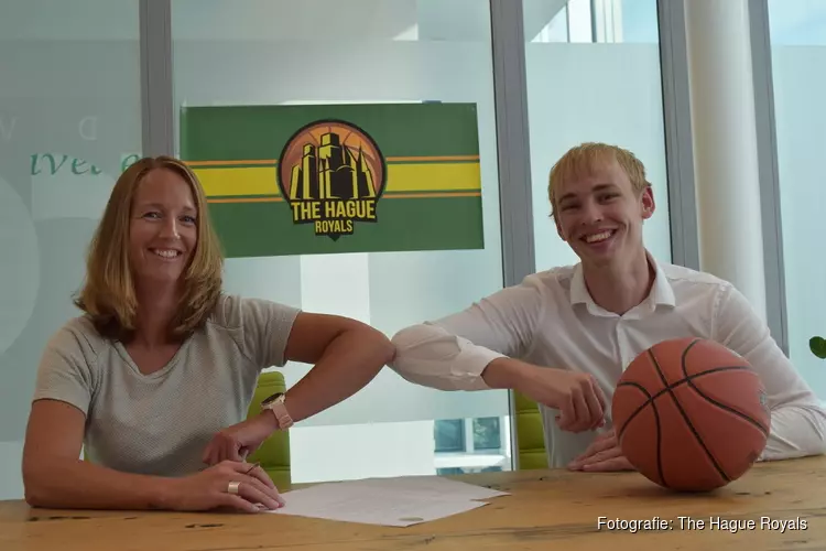 Sam van Dijk eerste speler van The Hague Royals