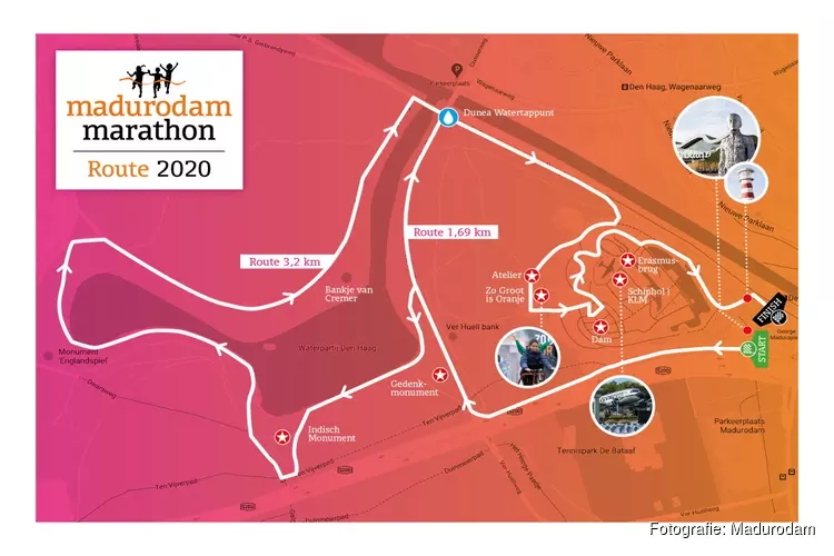 Madurodam Marathon maakt nieuw parcours bekend