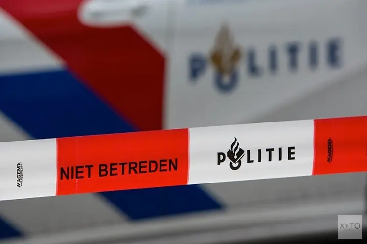 Man lost schoten in de lucht