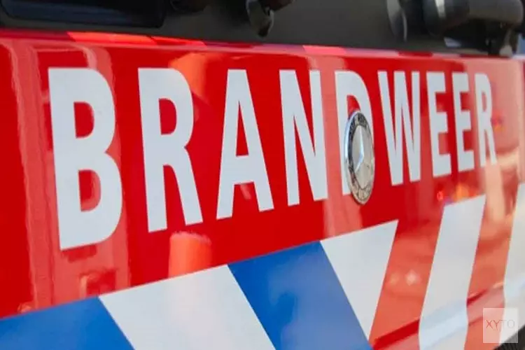 Brand gesticht in eigen flat