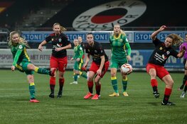 Vrouwen Excelsior in blessuretijd naast ADO Den Haag