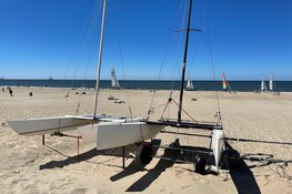 Weekend 10 en 11 juli: groot zeilspektakel met catamarans op het Zuiderstrand
