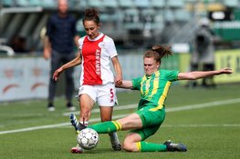 Opnieuw averij voor Ajax Vrouwen, doelpuntloos gelijkspel bij ADO Den Haag