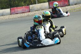 Karter Thijs Kranendonk (11) snelt naar podium bij clubkampioenschap in Strijen