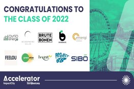 Tien startups gekozen voor het ImpactCity Accelerator Programme 2022