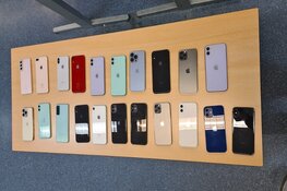 Twee aanhoudingen voor diefstal van telefoons: eigenaren van mobieltjes gezocht