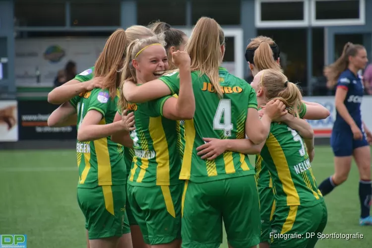 ADO Den Haag Vrouwen sluiten competitie af met ruime winst en periodetitel