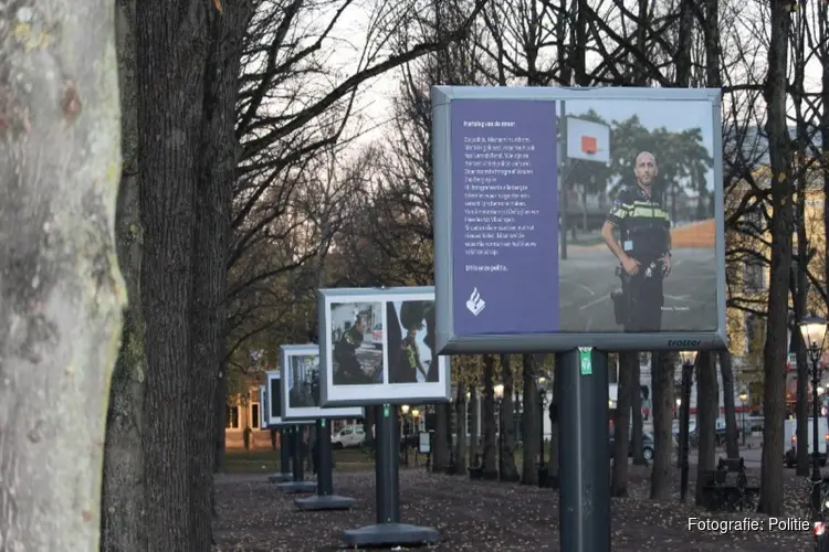 Fotografisch eerbetoon voor politiewerk