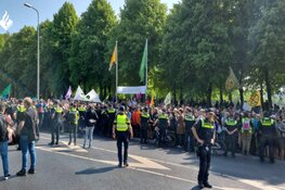 Actievoerders A12 aangehouden, niet vervolgd