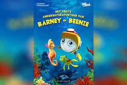 Première 'Het grote onderwateravontuur van Barney en Beenie' op 5 juli