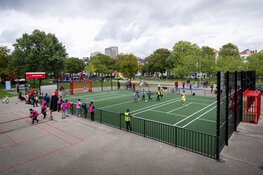 Krajicek Playground Oranjeplein in Haagse Schilderswijk heropend