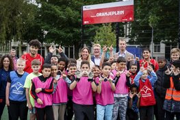 Krajicek Playground Oranjeplein in Haagse Schilderswijk heropend