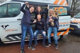 Team Dierenambulance Den Haag rent CPC voor elektrische ambulances