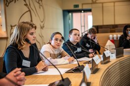 Zuid-Hollandse jongeren laten hun stem horen tijdens het Provinciaal Jeugddebat
