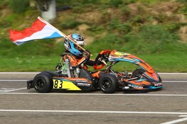 Karttalent Bruce Chirino pakt als negenjarige rookie-titel in NK Micromax!