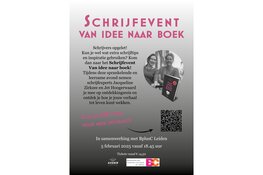 Van idee naar boek: 5 februari 2025: Schrijfevent Leiden