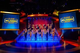 Drie Haagse postcodes in de studio tijdens jubileumaflevering van Postcode Loterij Miljoenenjacht