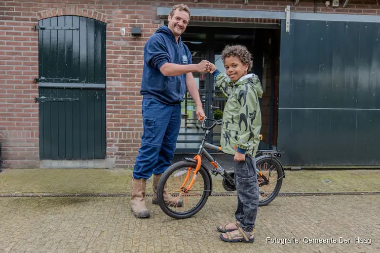 Kinderfiets over? Lever deze in op een stadsboerderij
