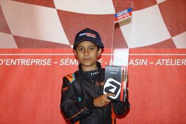 Karttalent Bruce Chirino domineert met hattrick in IAME Benelux Series!