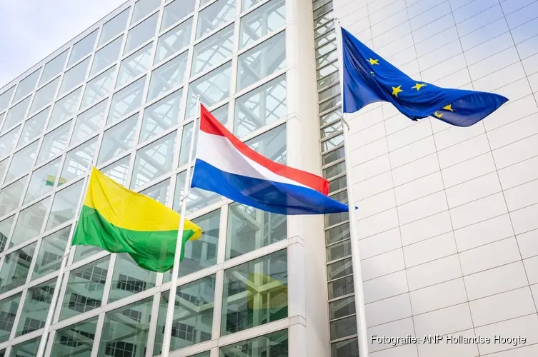 Haags stadhuis kleurt vrijdag Europees blauw