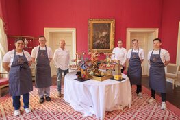 Jong bakkerstalent eert Prinses Beatrix met bijzondere high tea