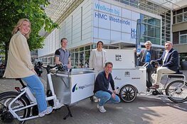 Haagse ziekenhuizen zetten bakfietsen in tijdens NAVO-top