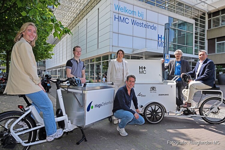 Haagse ziekenhuizen zetten bakfietsen in tijdens NAVO-top