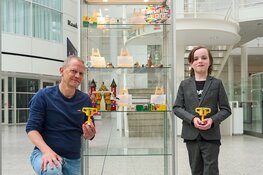 Winnaars Lego-wedstrijd op tentoonstelling Stadstrots