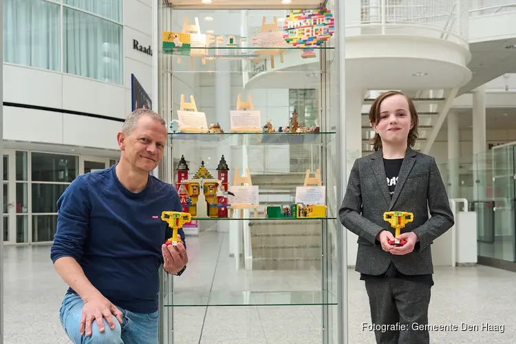 Winnaars Lego-wedstrijd op tentoonstelling Stadstrots