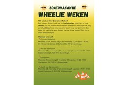 WheelieWeken in de zomervakantie