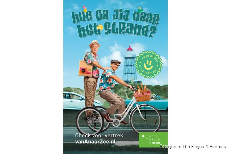 Slim en ontspannen naar het Haagse strand met 'van A naar Zee'