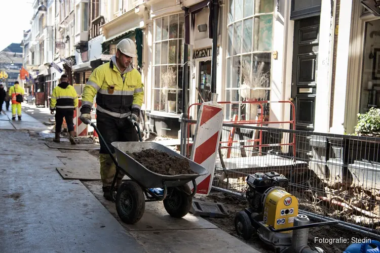 Stedin vervangt gasleidingen aan de Prinsestraat