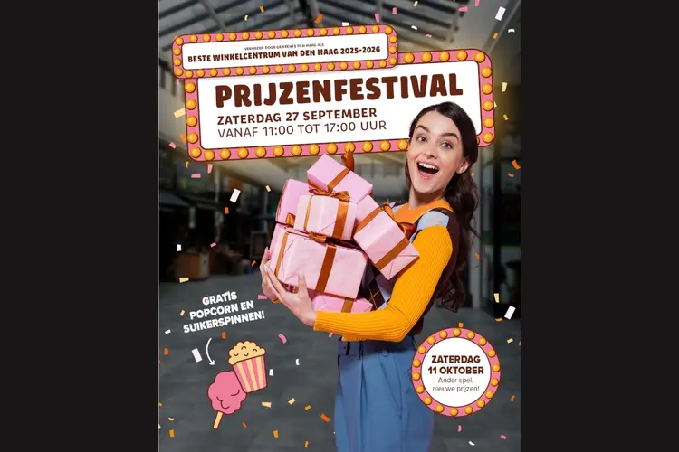Prijzenfestival in Winkelcentrum Savornin Lohmanplein