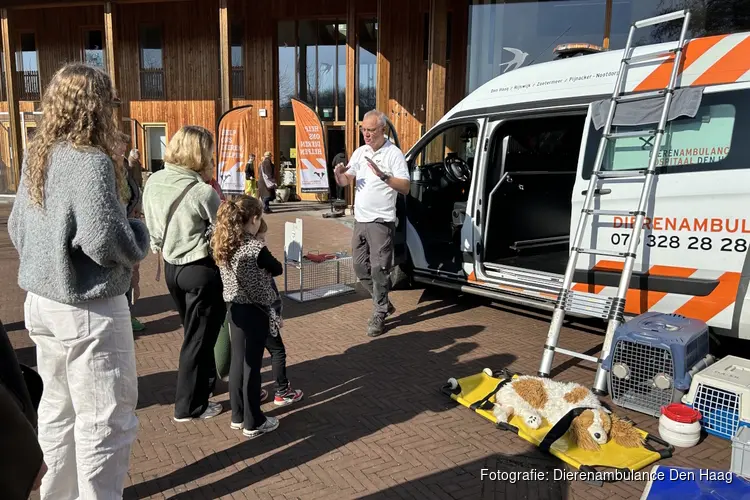 Neem zondag 26 oktober een kijkje achter de schermen bij Dierenambulance -en hospitaal Den Haag e.o.