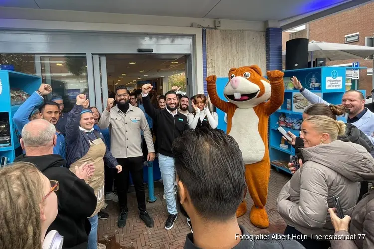 Vernieuwde Albert Heijn Theresiastraat 77 valt in de smaak