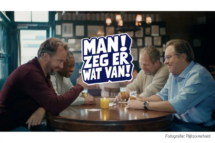 Landelijke campagne ‘Man, zeg er wat van!’ nu ook te zien in horeca in Den Haag