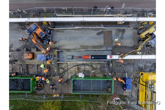 WarmtelinQ start in maart met aanleg warmtetransportleiding Rijswijk - Leiden