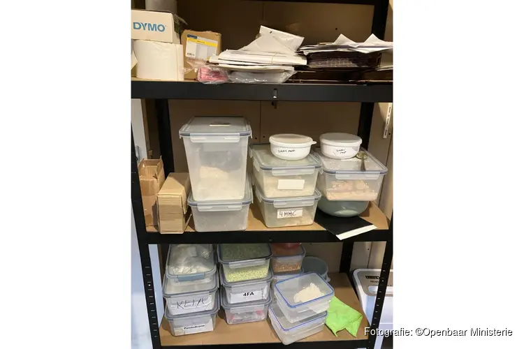 Ruim zes kilo drugs aangetroffen in loods HARP-onderzoek