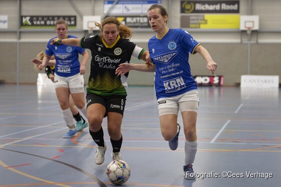Futsal Haaglanden redt het ditmaal niet tegen FC Marlène