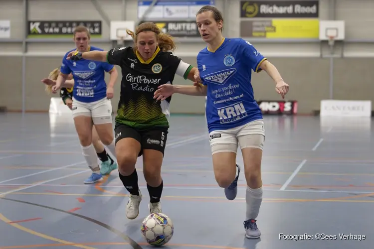 Futsal Haaglanden redt het ditmaal niet tegen FC Marlène