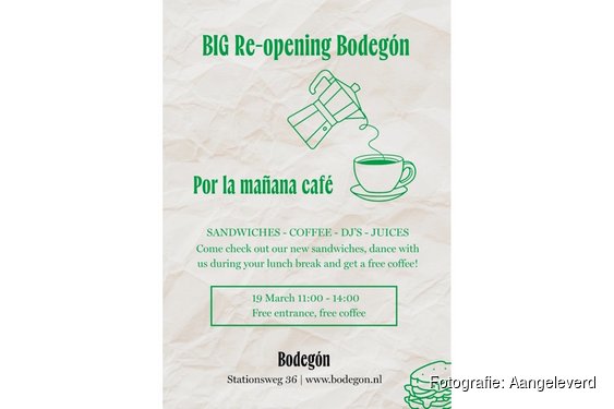 Por la Mañana Café: koffie, kunst en muziek bij Bodegón in Den Haag