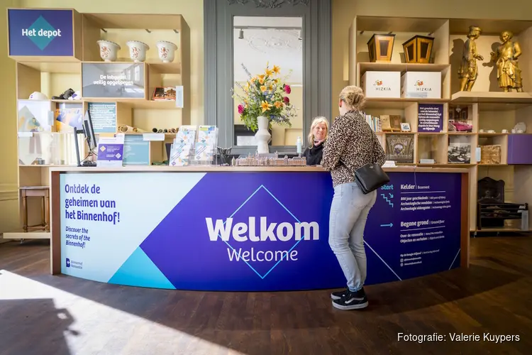 Museumnacht Kids in Informatiecentrum Binnenhofrenovatie