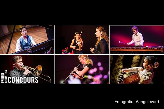 Zes toptalenten uit Zuid-Holland in halve finale Prinses Christina Concours