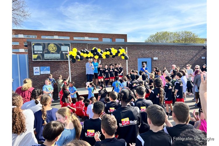 Honderden Haagse kinderen in beweging bij KV Die Haghe