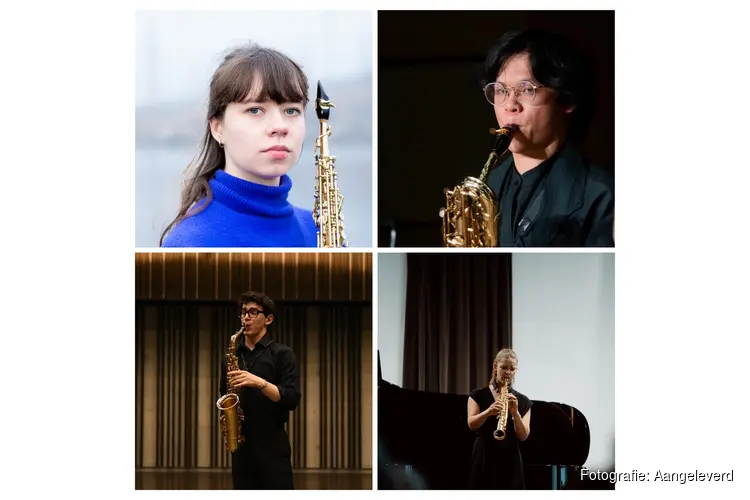 Jubileumconcert Vincentiusvereniging: Internationaal saxofoontalenten van het Koninklijk Conservatorium in de St. Jozefkapel