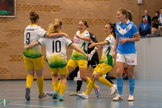 Futsal Haaglanden dwingt tegen Drs. Vijfje derde finalewedstrijd af